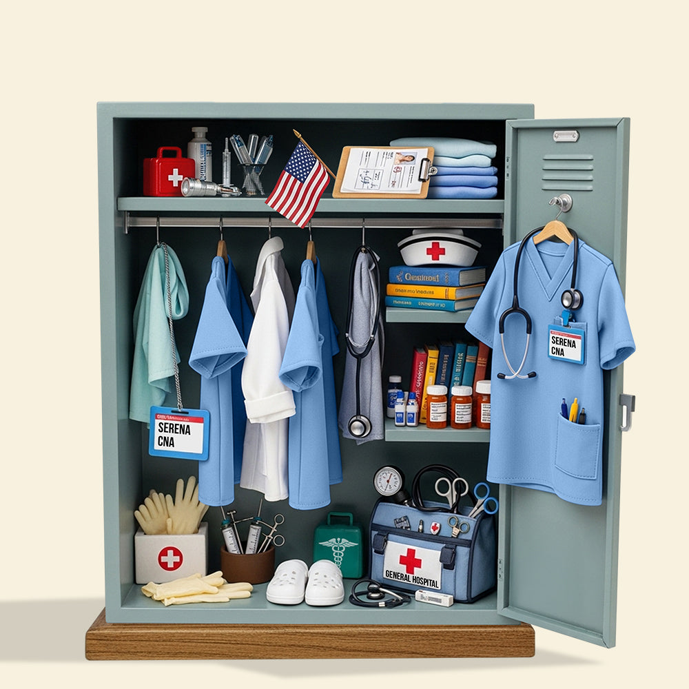 Nurse Personal Locker Acrylic Plaque Personalized Christmas Gifts For Nurse 05qhdt050625