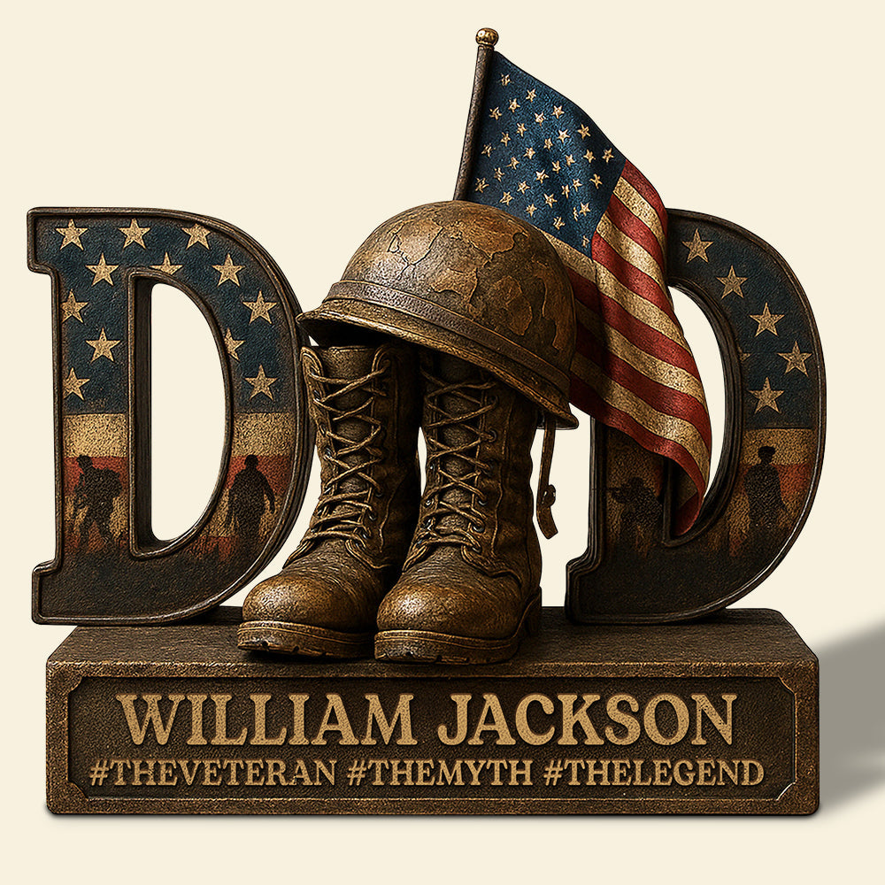 Dad, The Legend – Personalized Christmas Gifts For A True Warrior 02xqdt170425
