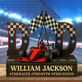 Racing Dad Acrylic Plaque - Personalized Gifts For Dad 05qhqn090525