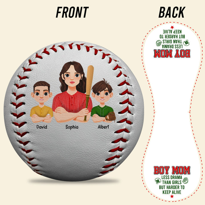 Personalized Gift For Mom Baseball Mother's Day Baseball Mom 01ACQN060425HG