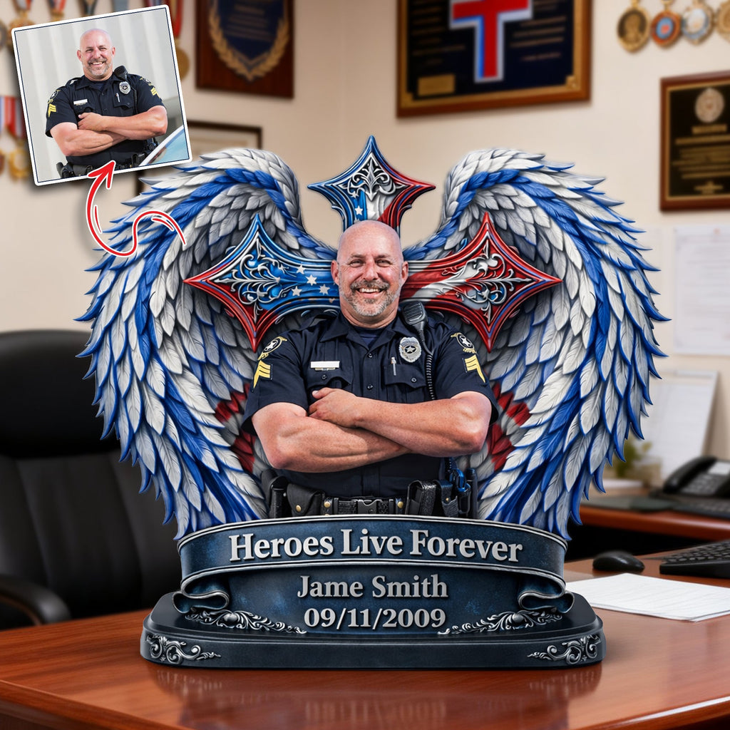Always Remembered Office Workers Plaque - Personalized Memorial Gift For Office Workers 02HULU300126