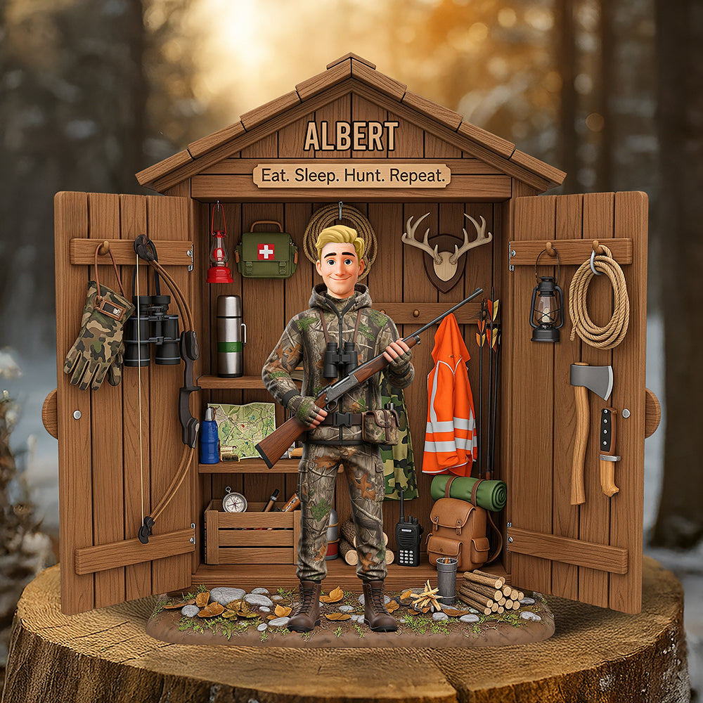 Hunting Acrylic Plaque - Personalized Gifts For Hunters 02ohqn230625