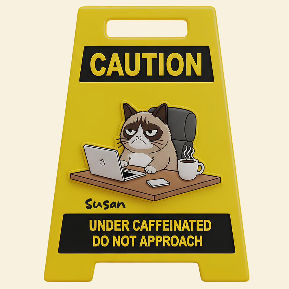 Grumpy Officer - Acrylic Plaque Personalized Gifts For Coworkers 04PGDT271125