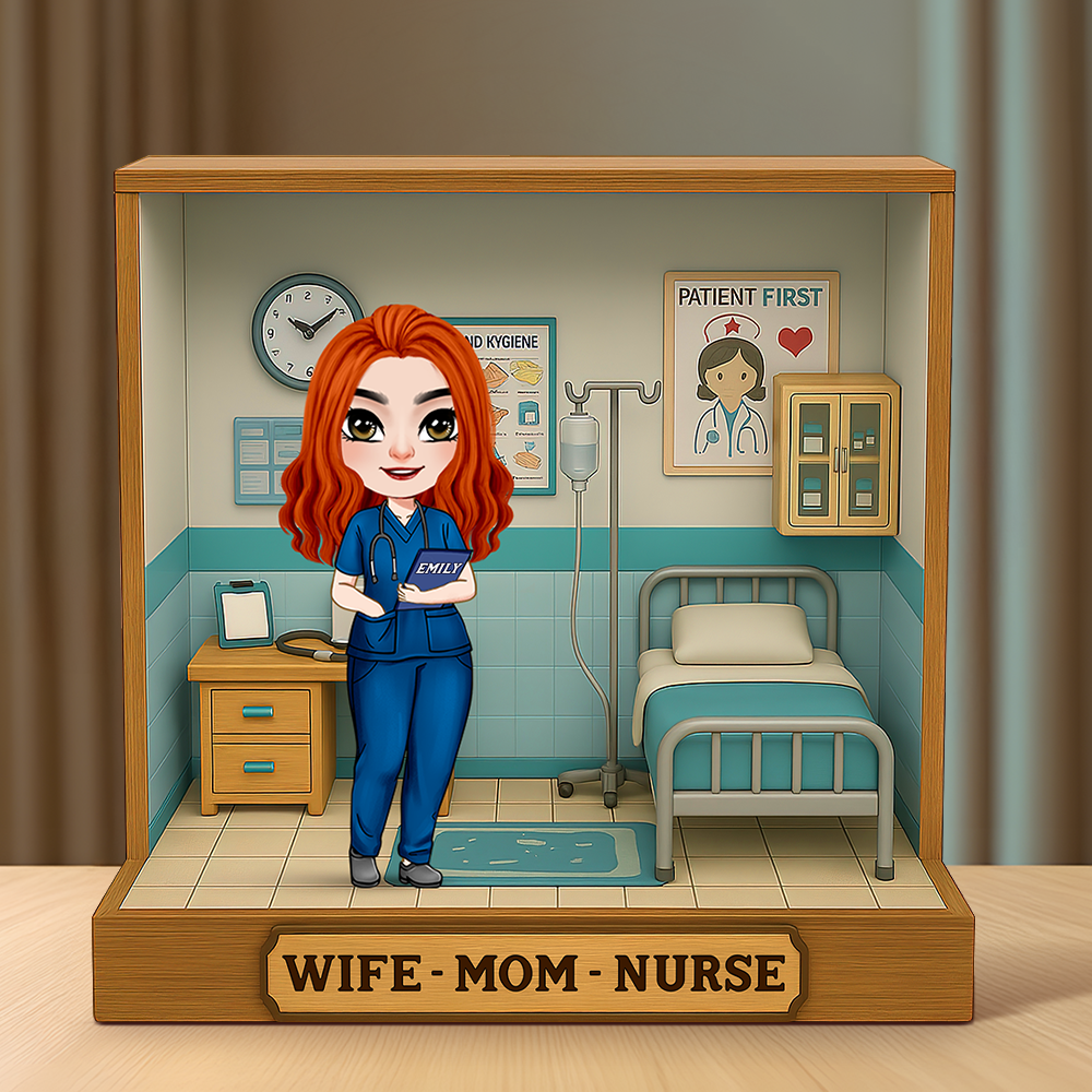 Personalized Gifts For Nurse Mom Plaque 04napu150425