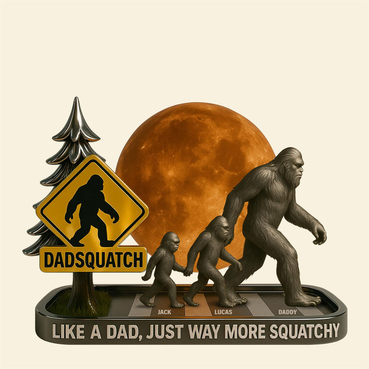 Bigfoot Plaque Personalized Gifts For Dad 03tgtn030525