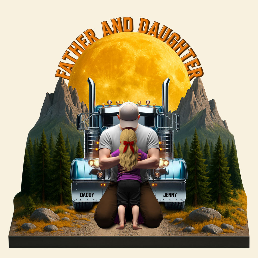 Dad Truck Plaque - Personalized Gifts For Dad 04ohtn210525