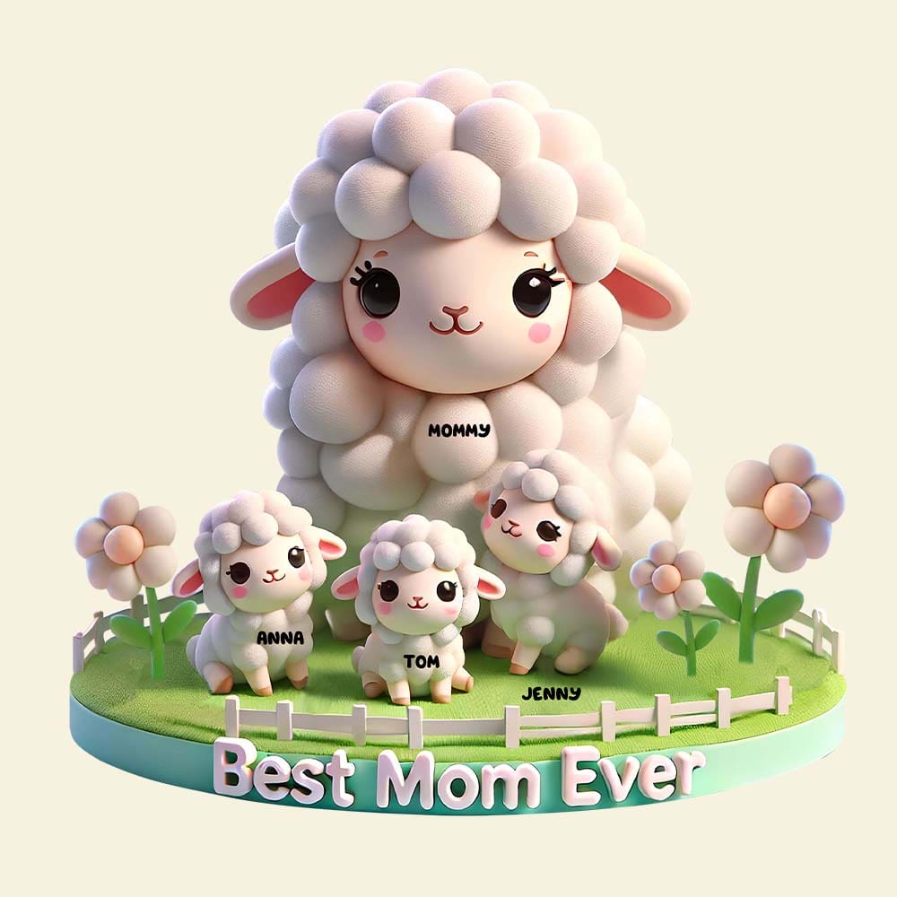 Personalized Gifts For Mom Plaque 04katn030425 Best Mom Ever