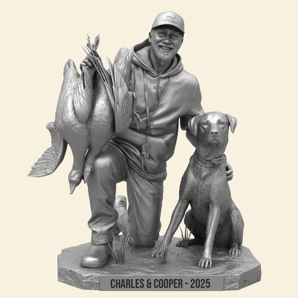Hunting Trophy Moment Plaque, Personalized Gifts For Hunting Lover 02qhtn290825