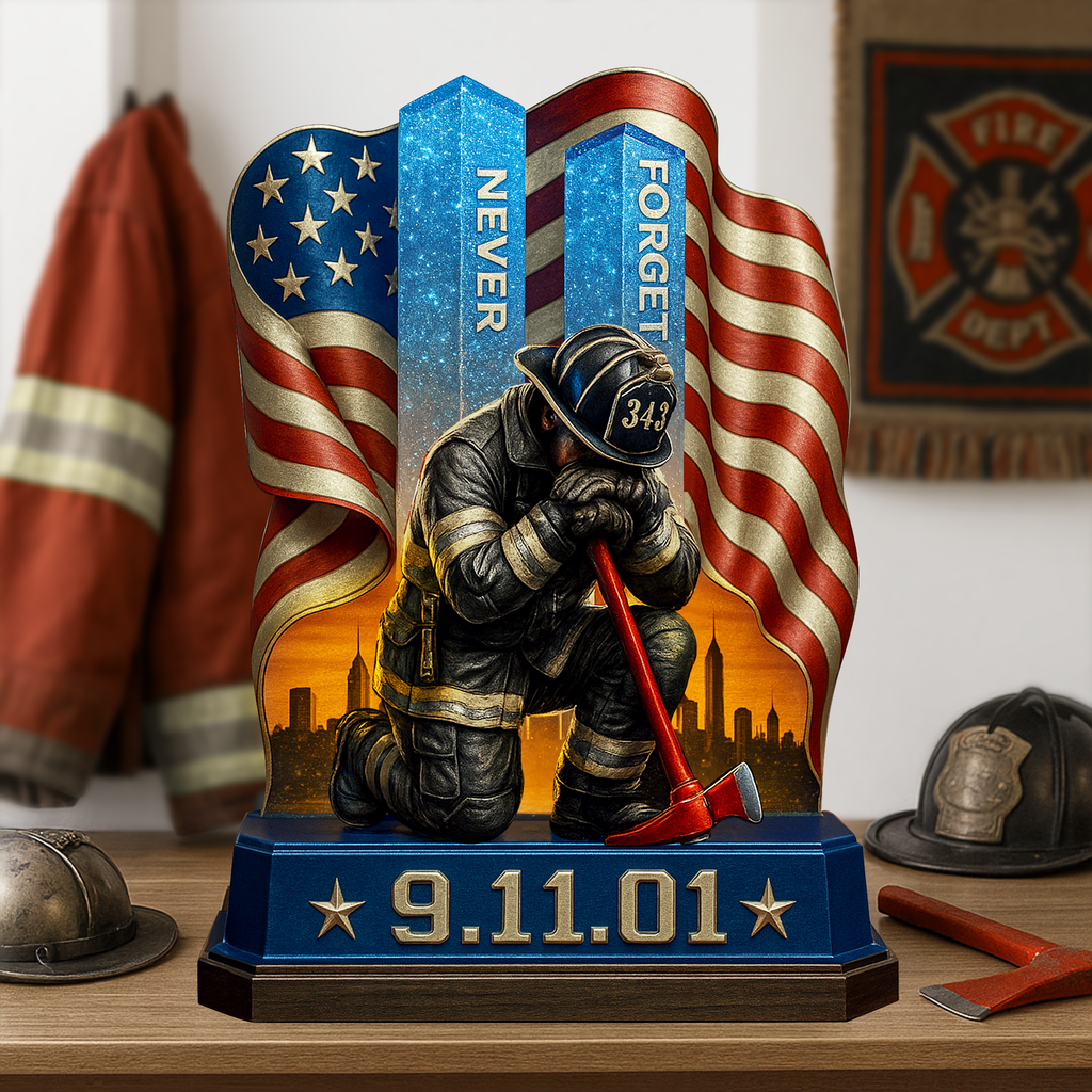 911 Memorial Acrylic Plaque - Personalized Gifts For Memorial 03TOLU300725
