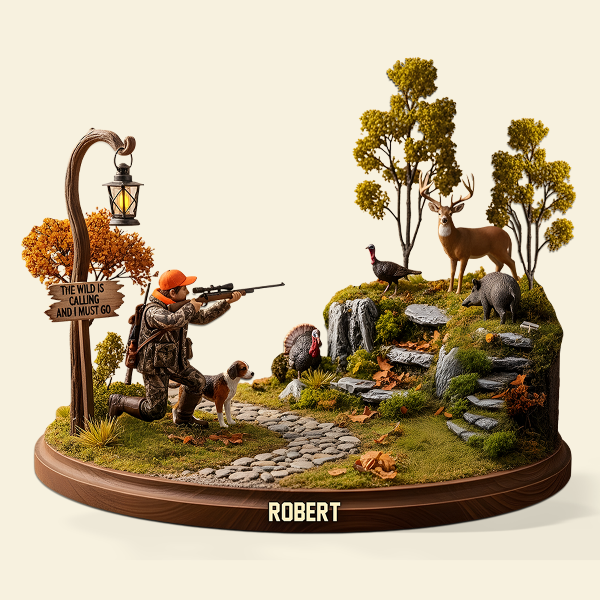 Hunting Acrylic Plaque - Personalized Gifts For Hunter 02TOPU040725