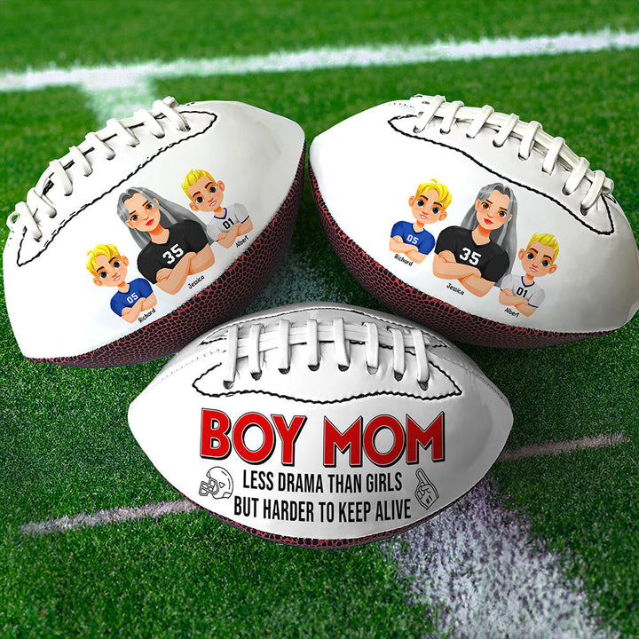 Personalized Gift For Mom American Football Mother's Day Football Mom 02ACQN060425HG