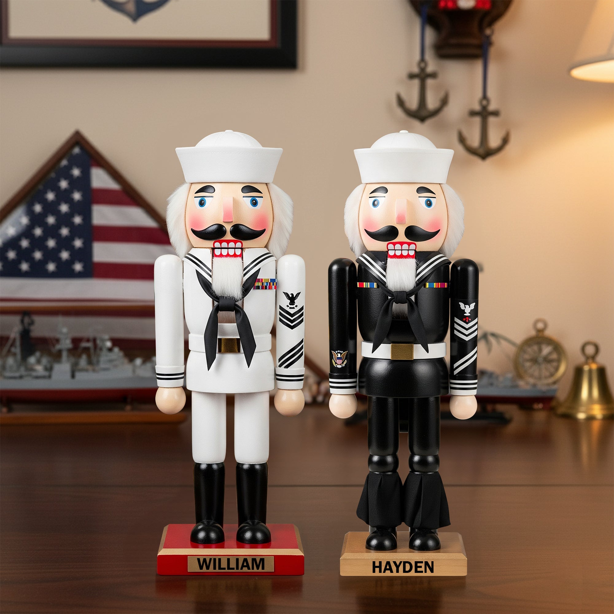 Service Pride Nutcracker Acrylic Plaque - Personalized Gifts For Veteran 04HYLU170925