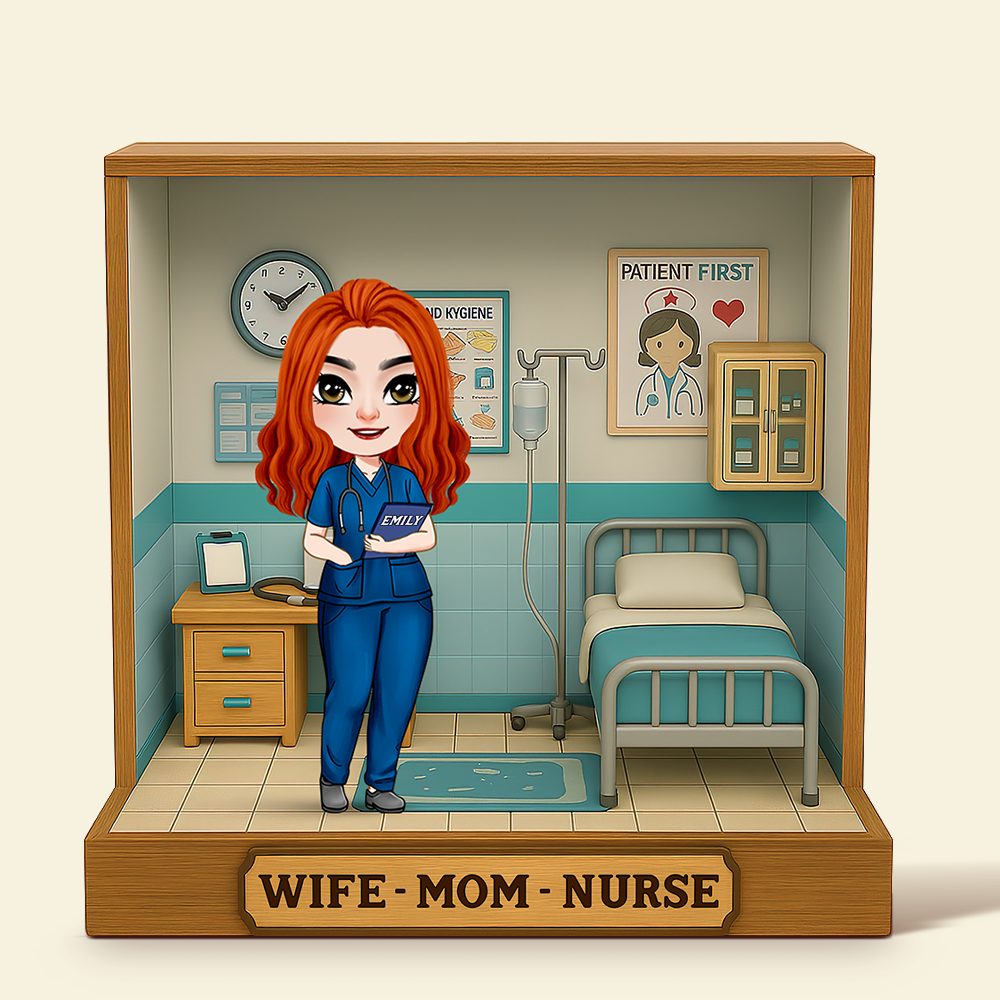 Personalized Gifts For Nurse Mom Plaque 04napu150425