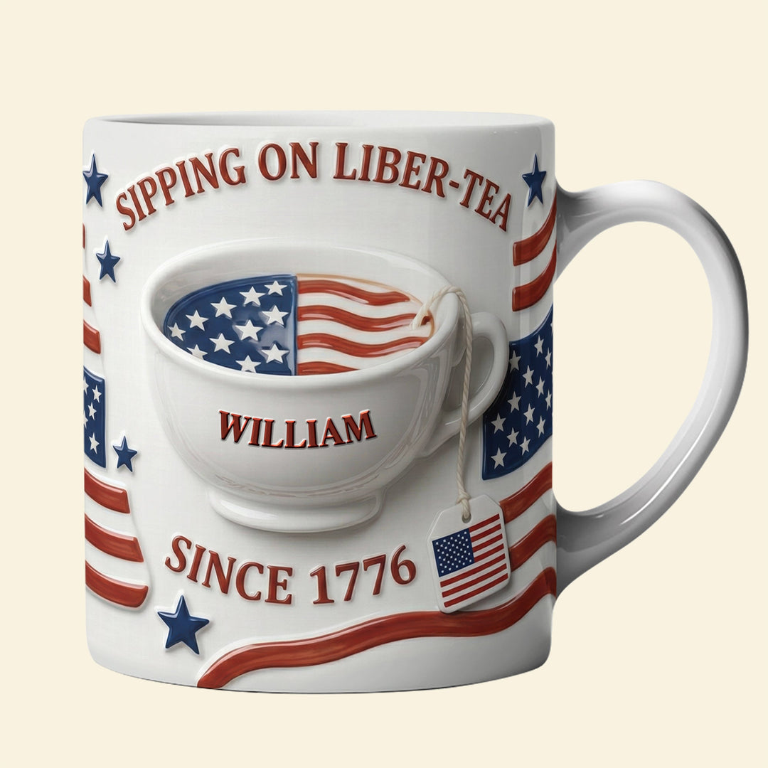 Proud Liber-tea Mug, Personalized Gifts For Tea Lovers 03QHQN280226