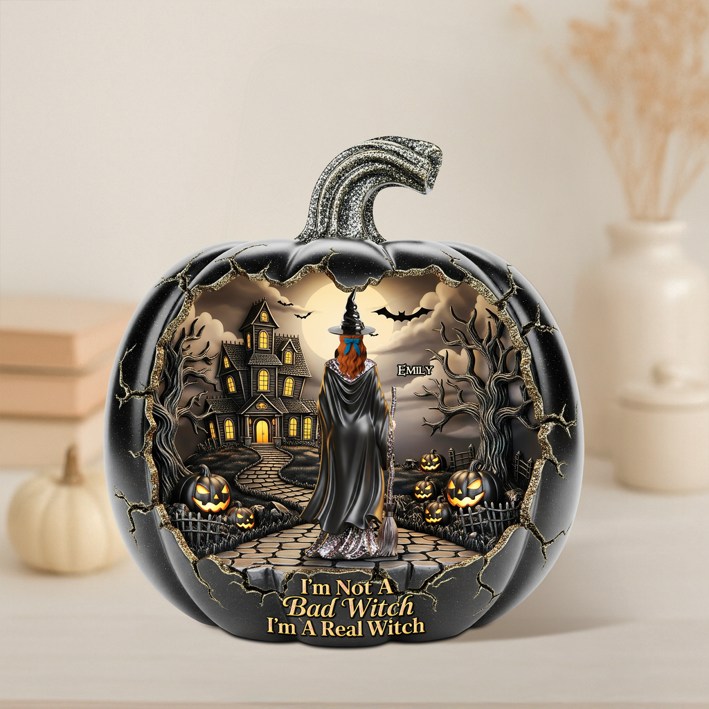 Witch Plaque - Personalized Gifts For Magic Lovers 01ohpu080725