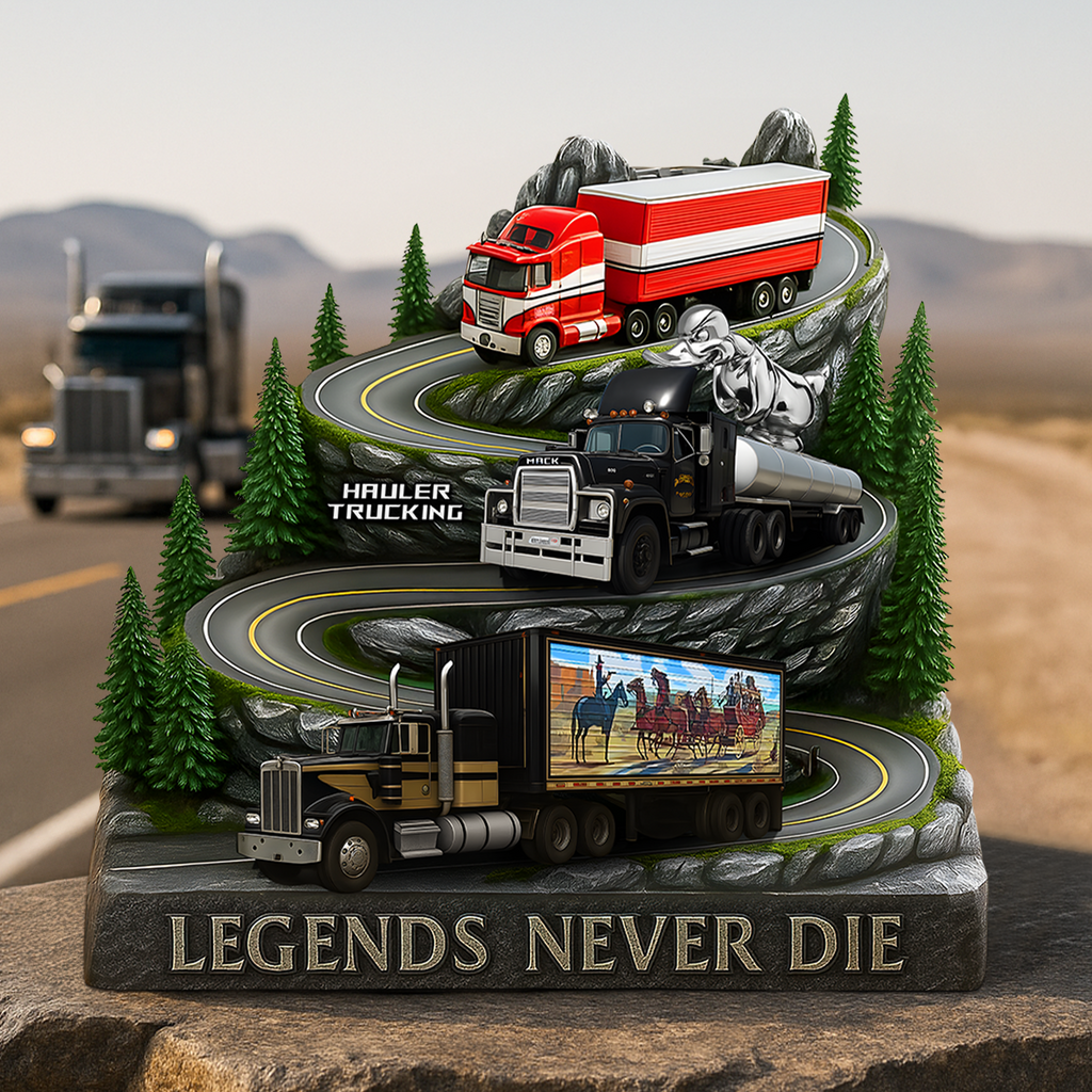Classic Truck Movie Acrylic Plaque - Personalized Gifts For Trucker 03qhpu140625