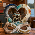 Fishing Couple Great Catch Acrylic Plaque - Personalized Gift For Fishing Couple 03QHLU160126