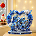 Sparkling Mama Turtle Plaque – Personalized Christmas Gifts For Mom 02XQQN240425