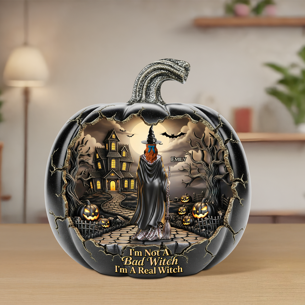 Witch Plaque - Personalized Gifts For Magic Lovers 01ohpu080725