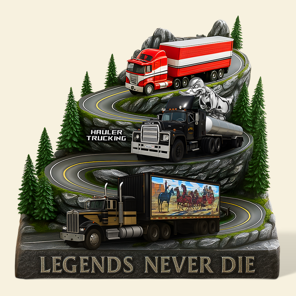 Classic Truck Movie Acrylic Plaque - Personalized Gifts For Trucker 03qhpu140625