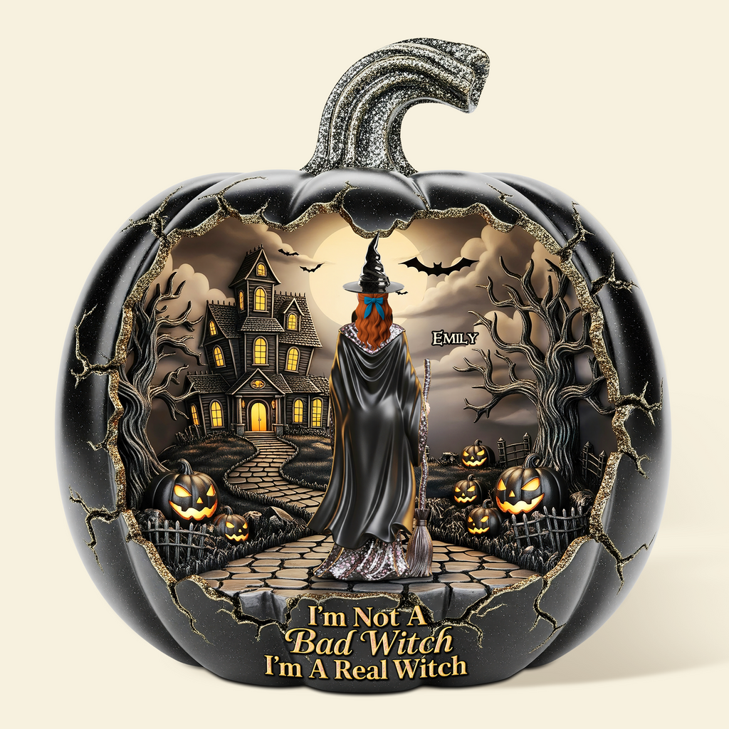 Witch Plaque - Personalized Gifts For Magic Lovers 01ohpu080725
