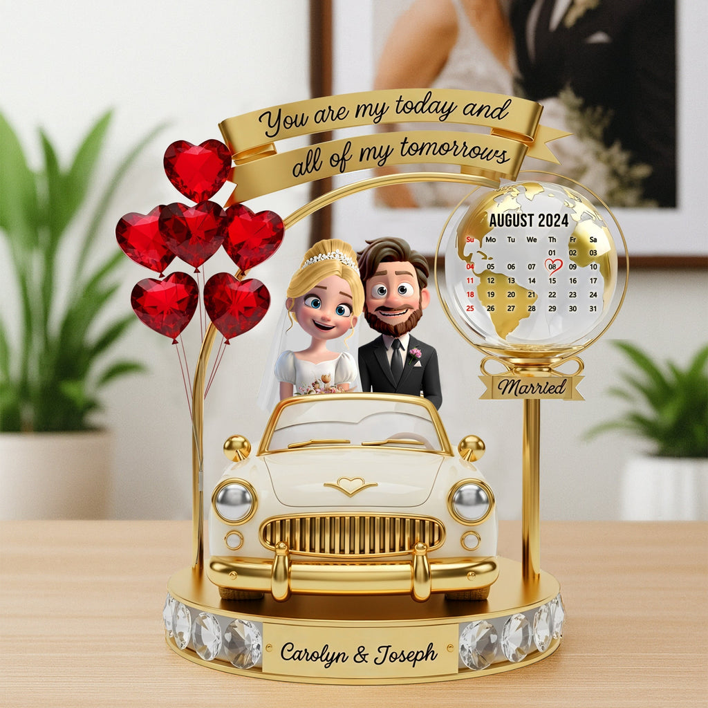 Anniversary Wedding Couple Plaque - Personalized Gifts For Couple 05tgti100725