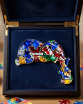 Autism Elephant Mom And Kid Acrylic Plaque - Personalized Gifts For Autism Mom Plaque 04TGTI270226