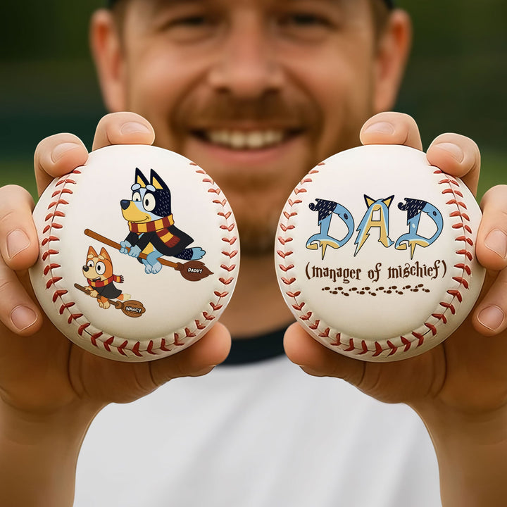 Personalized Gifts For Dad Baseball Magic Dad