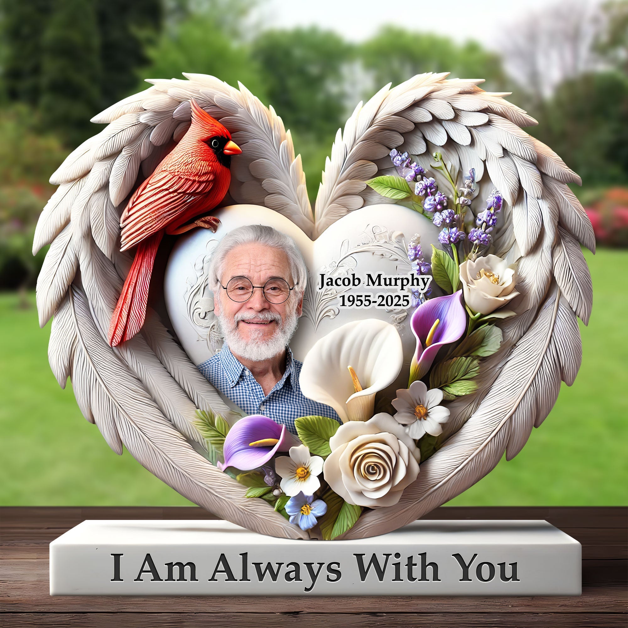 Memorial Heaven Plaque - Custom Photo Gifts 012huti170425