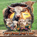 Personalized Gifts For Mom Plaque Happy Moo-ther's Day 03huti090425