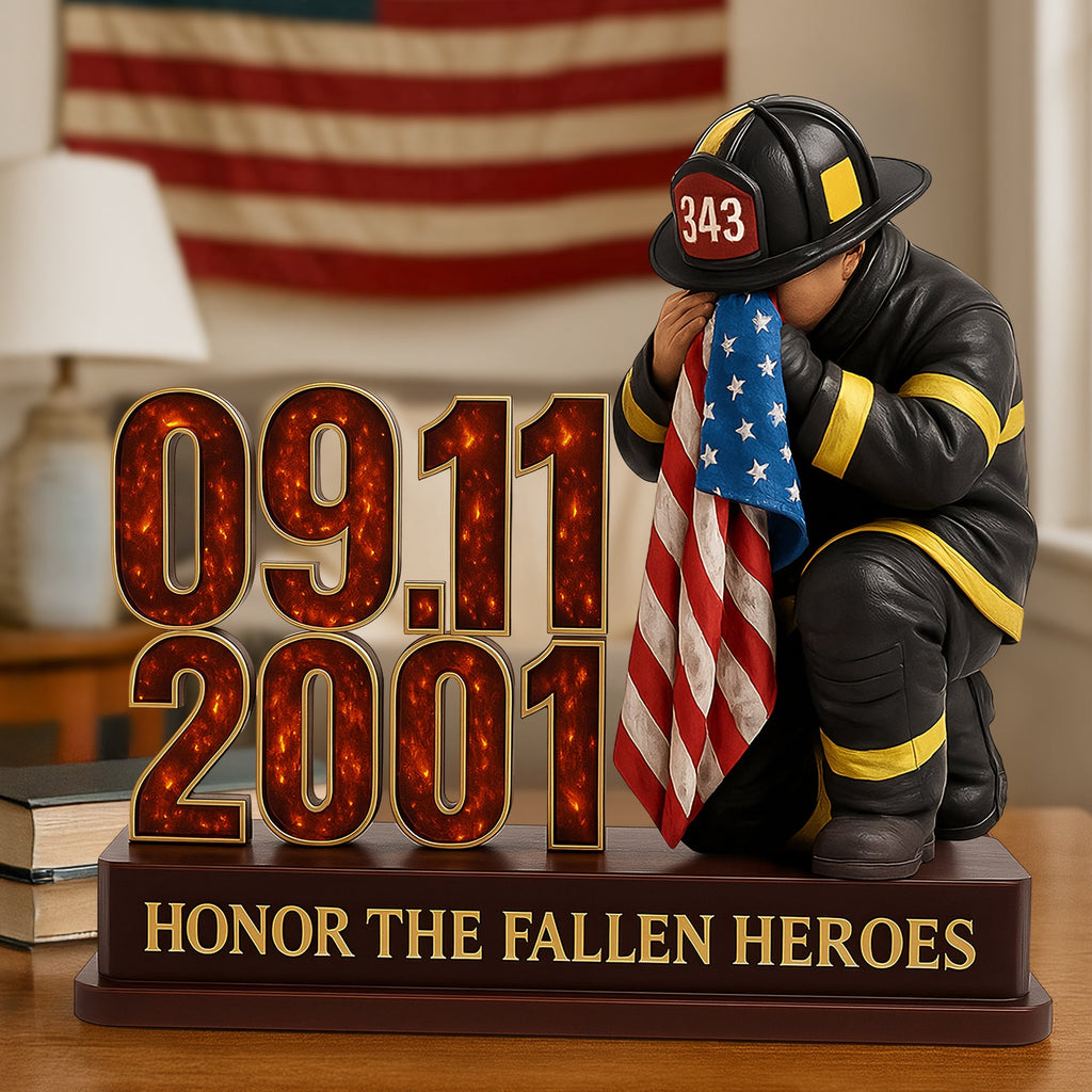 Fallen Firefighter Plaque - Personalized Gifts For Firefighter 02pgti060825