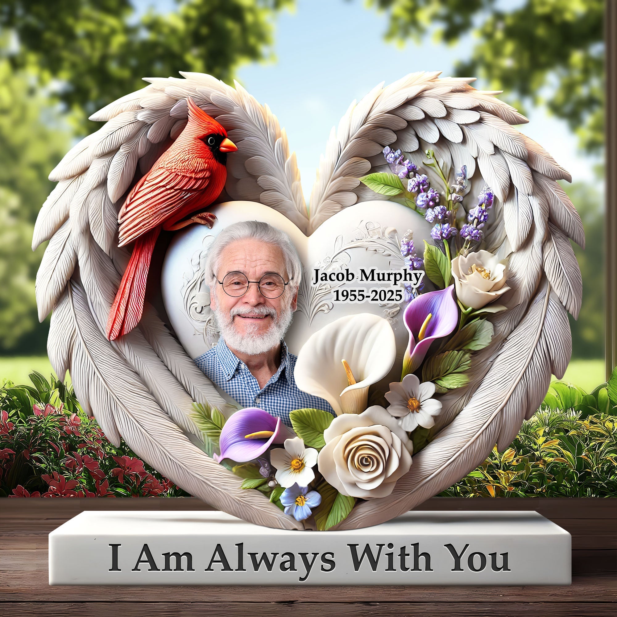 Memorial Heaven Plaque - Custom Photo Gifts 012huti170425