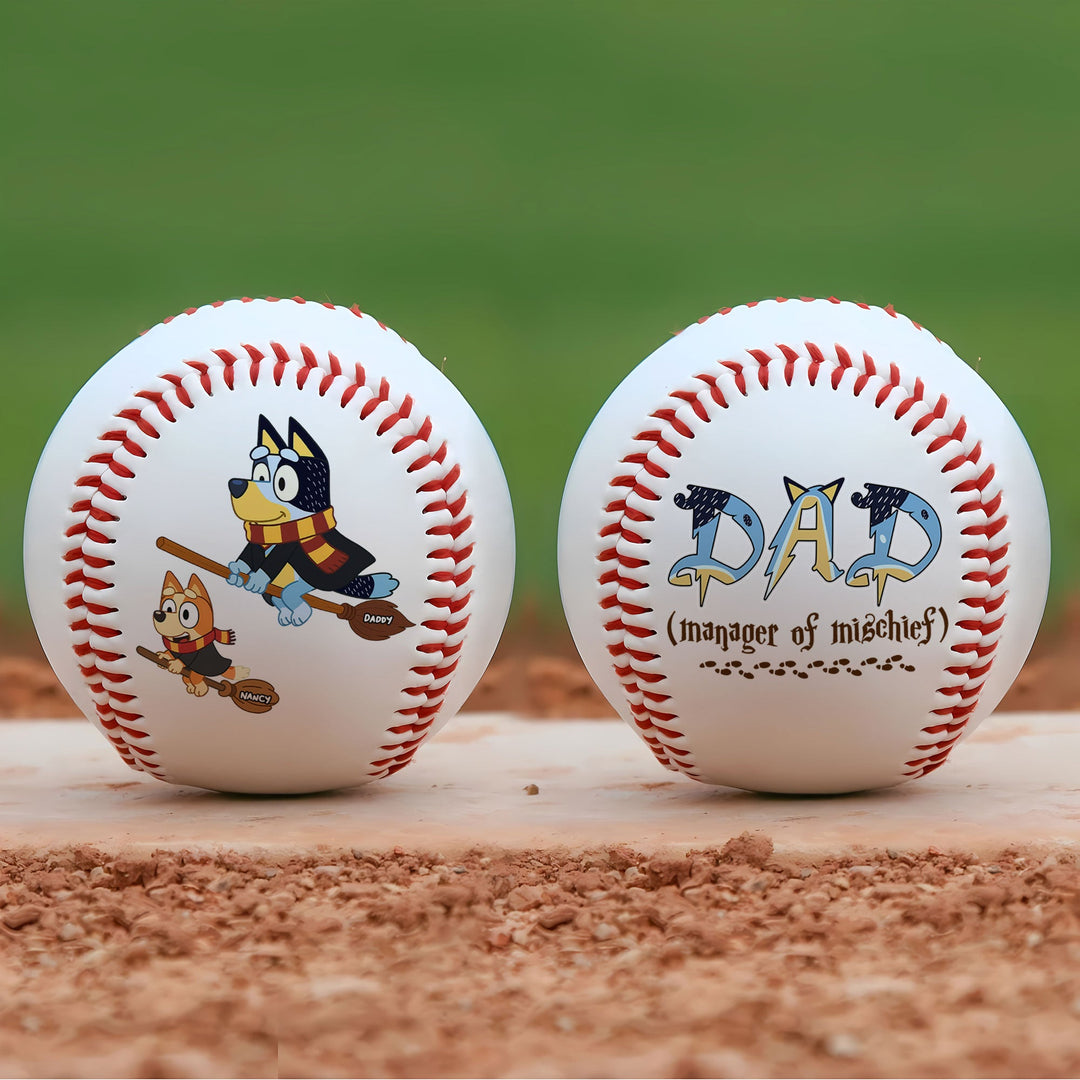 Personalized Gifts For Dad Baseball Magic Dad