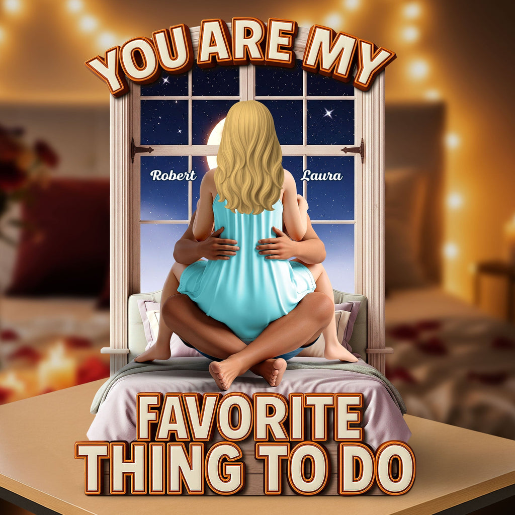 Naughty Couple Plaque - Personalized Gifts For Couple 02ohti190625