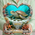 Turtle Mom Acrylic Plaque - Personalized Gifts For Mother's Day 04toti030226