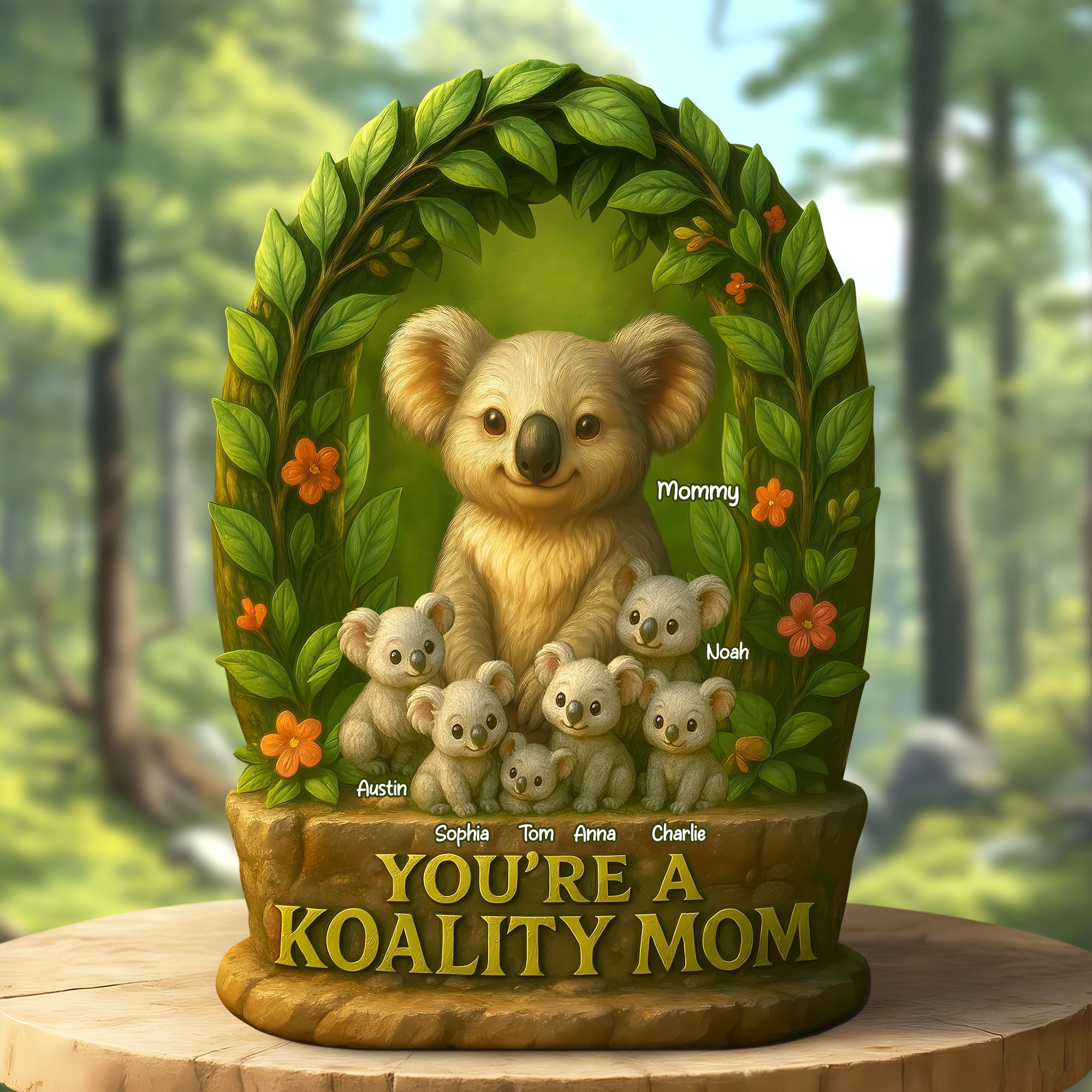 Mom Plaque - Personalized Gifts For Mom 04toti160425