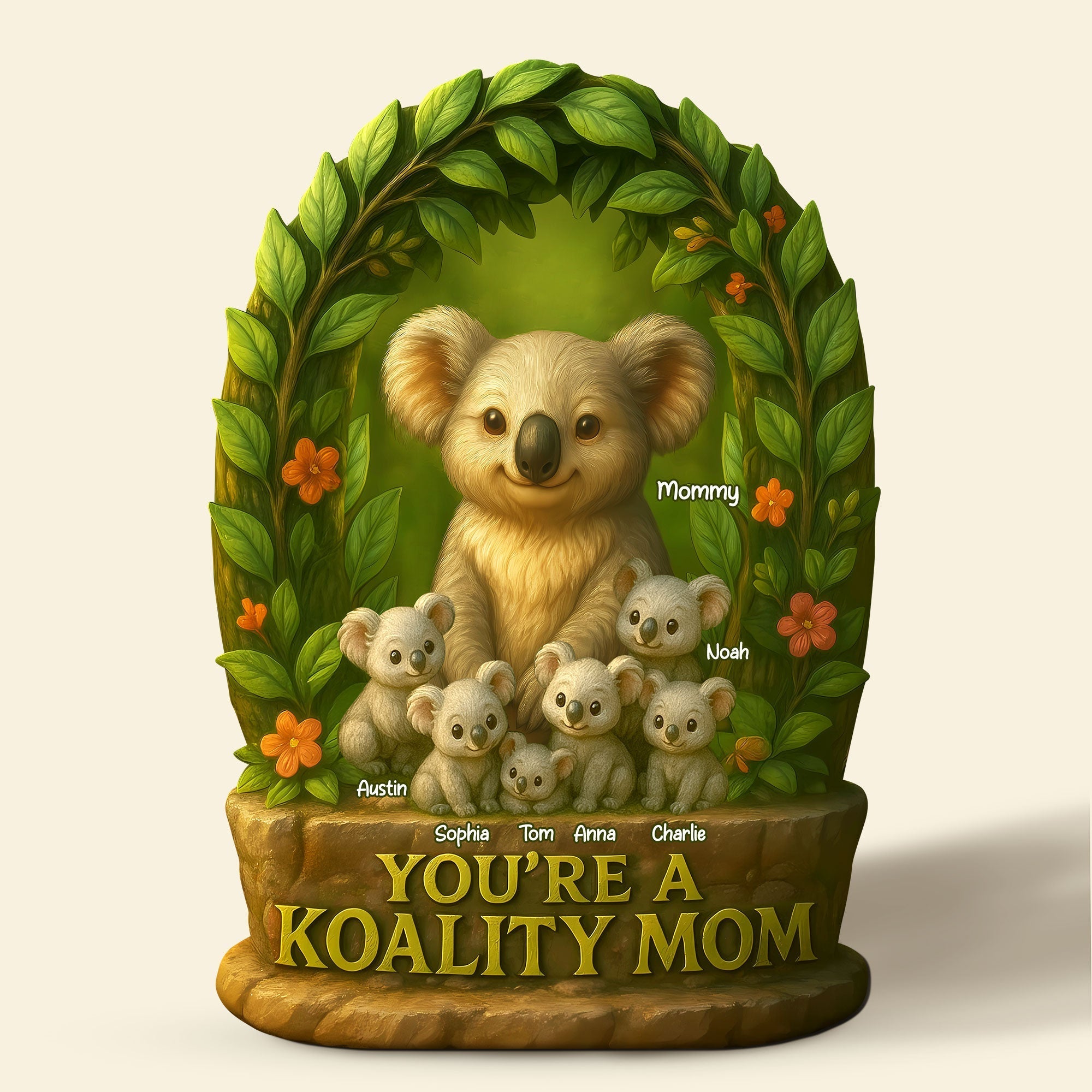 Mom Plaque - Personalized Gifts For Mom 04toti160425