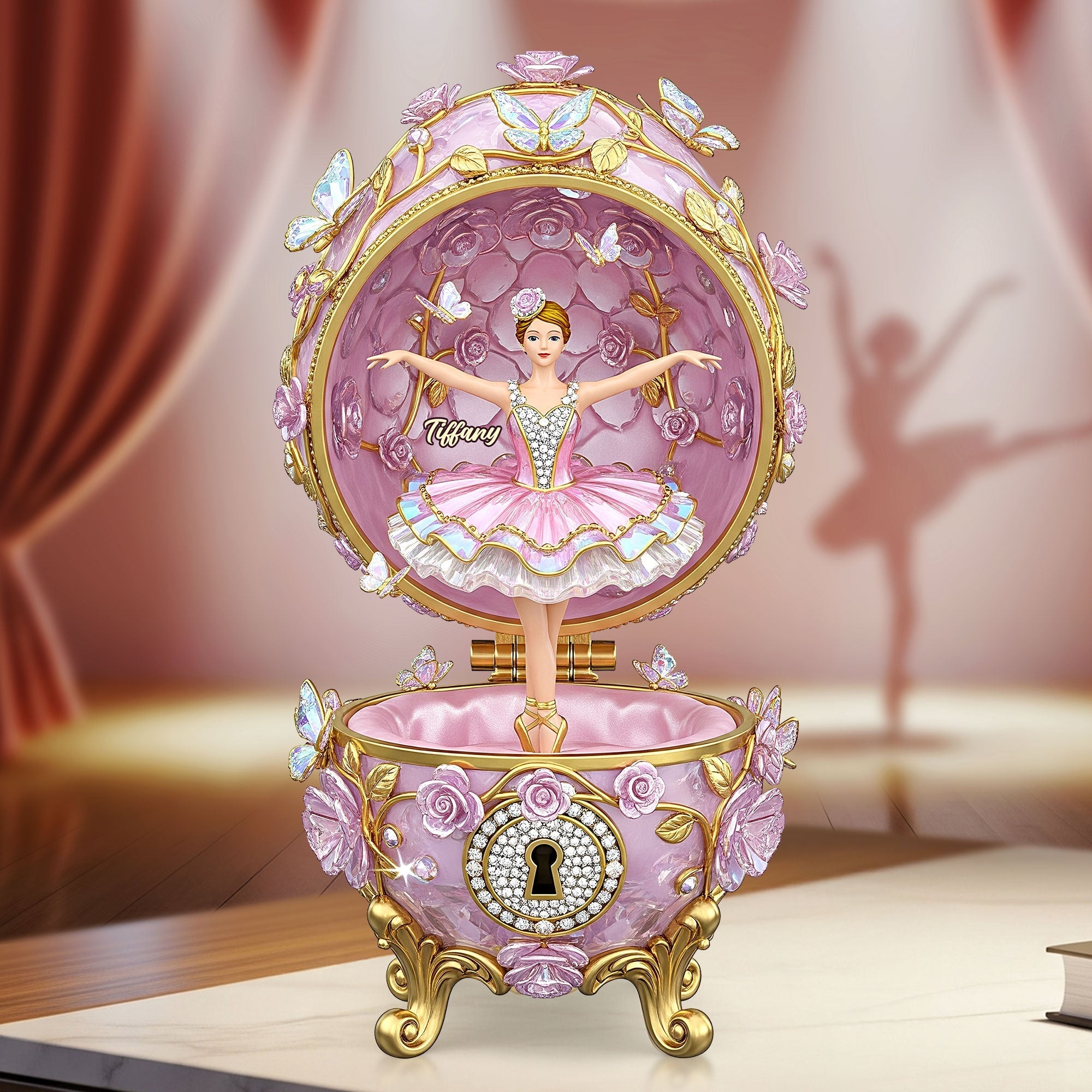 Ballet Girl Acrylic Plaque - Personalized Gifts For Ballet Lover 01NATI130625