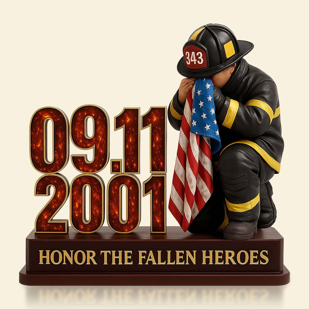 Fallen Firefighter Plaque - Personalized Gifts For Firefighter 02pgti060825