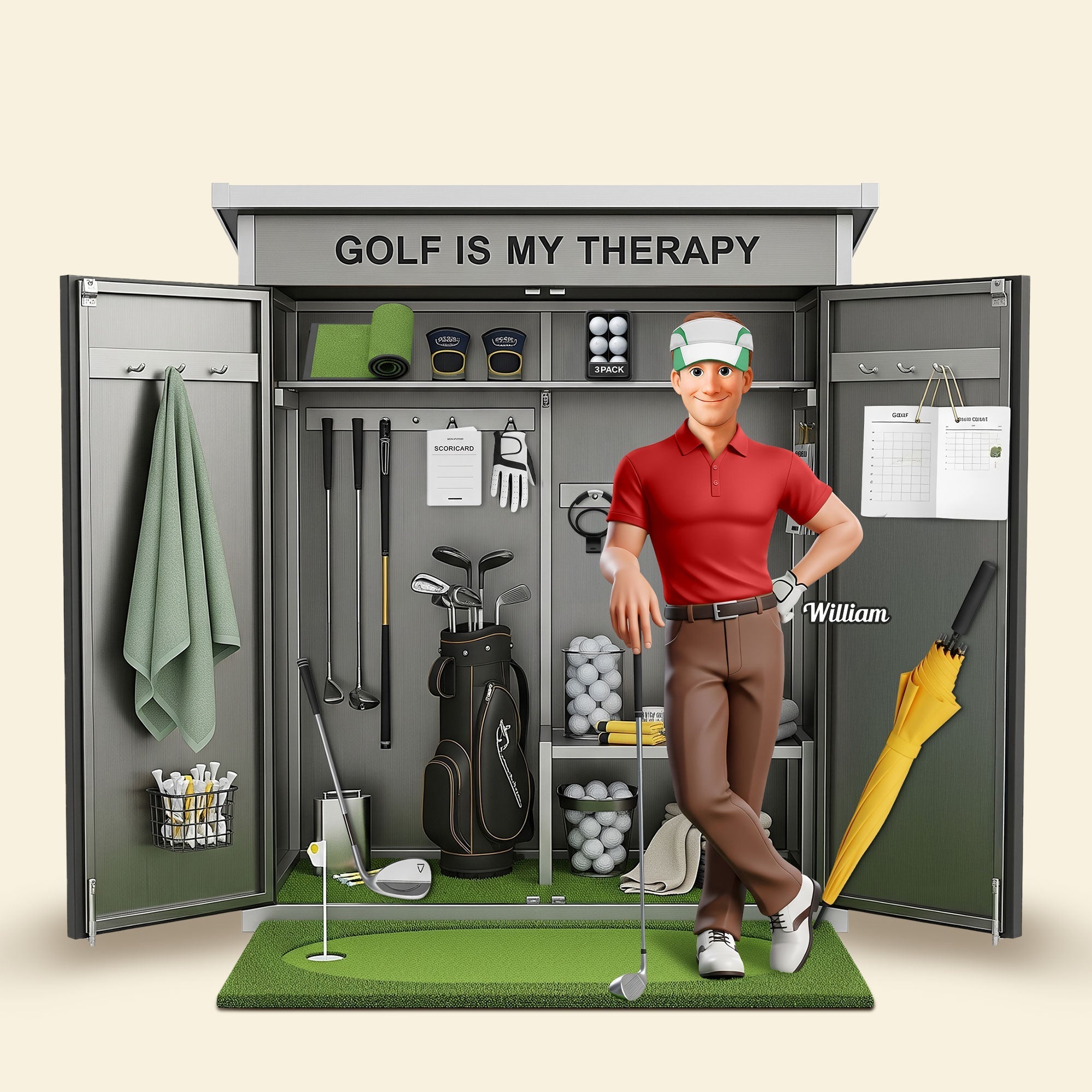 Golf Plaque - Personalized Gifts For Golf Lovers 05ohti160625