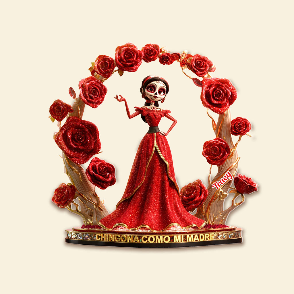 Personalized Halloween Gift For Hispanics And Latinos Acrylic Plaque 01tgmg300825