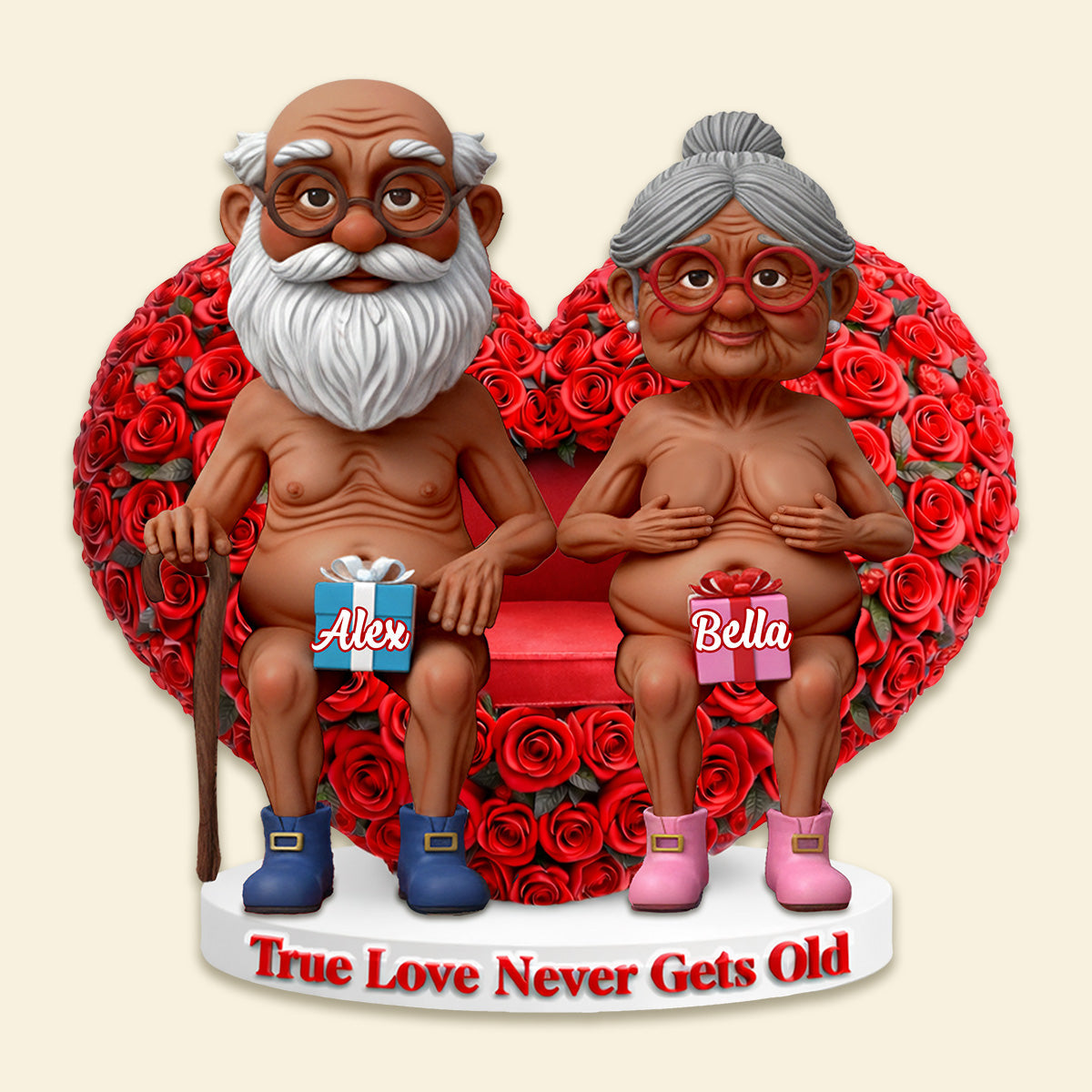 True Love Acrylic Plaque - Personalized Gifts For Couple 03OHMG040226