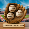 Personalized Gift For Baseball Mom Acrylic Plaque, My Favorite Players Call Me Mom 03XQLU050425