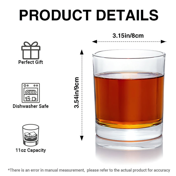 Legendary Golf Dad Round Glass - Personalized Gifts For Dads 03PGTI130526