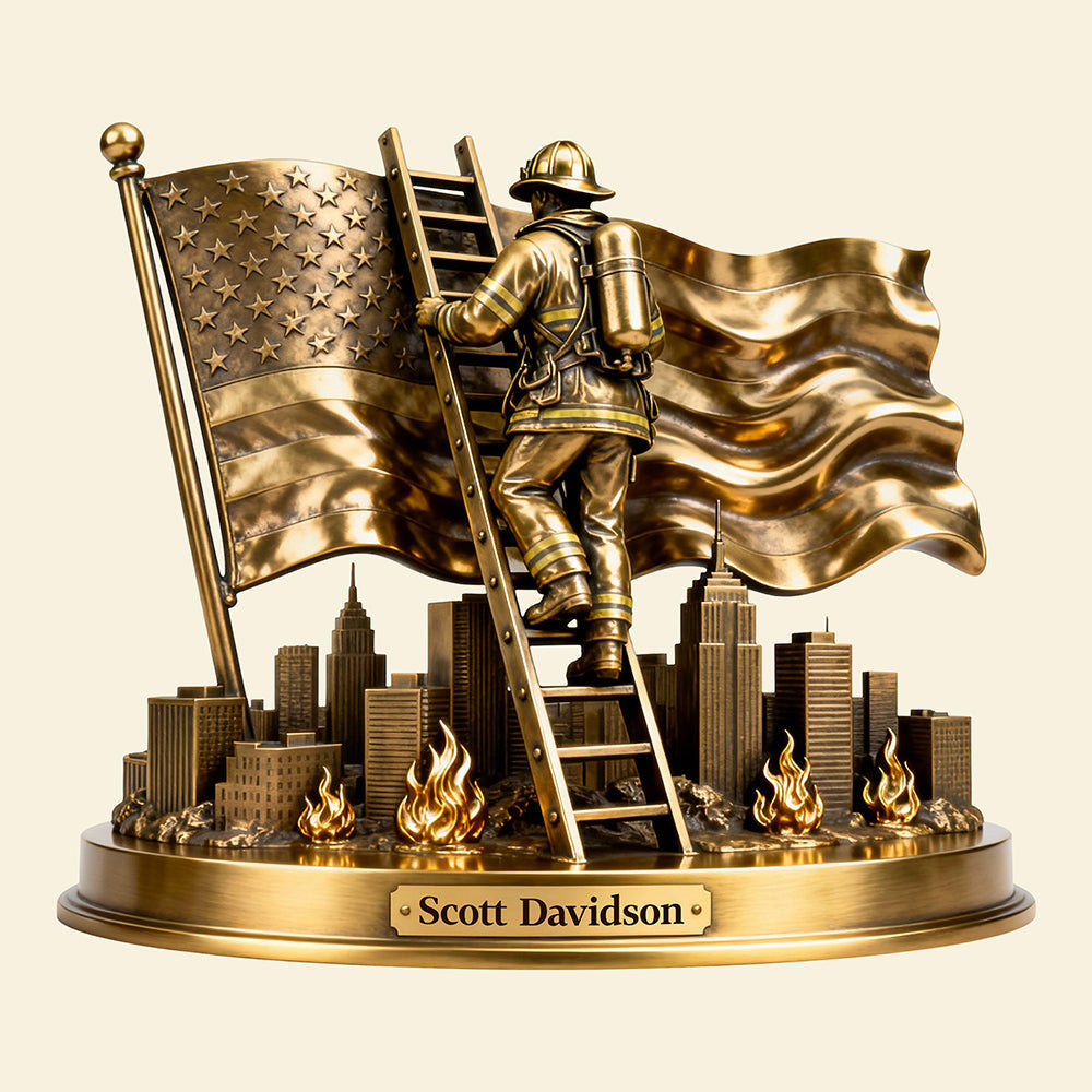 Firefighter Acrylic Plaque - Personalized Gifts For Firefighter 02nata070126