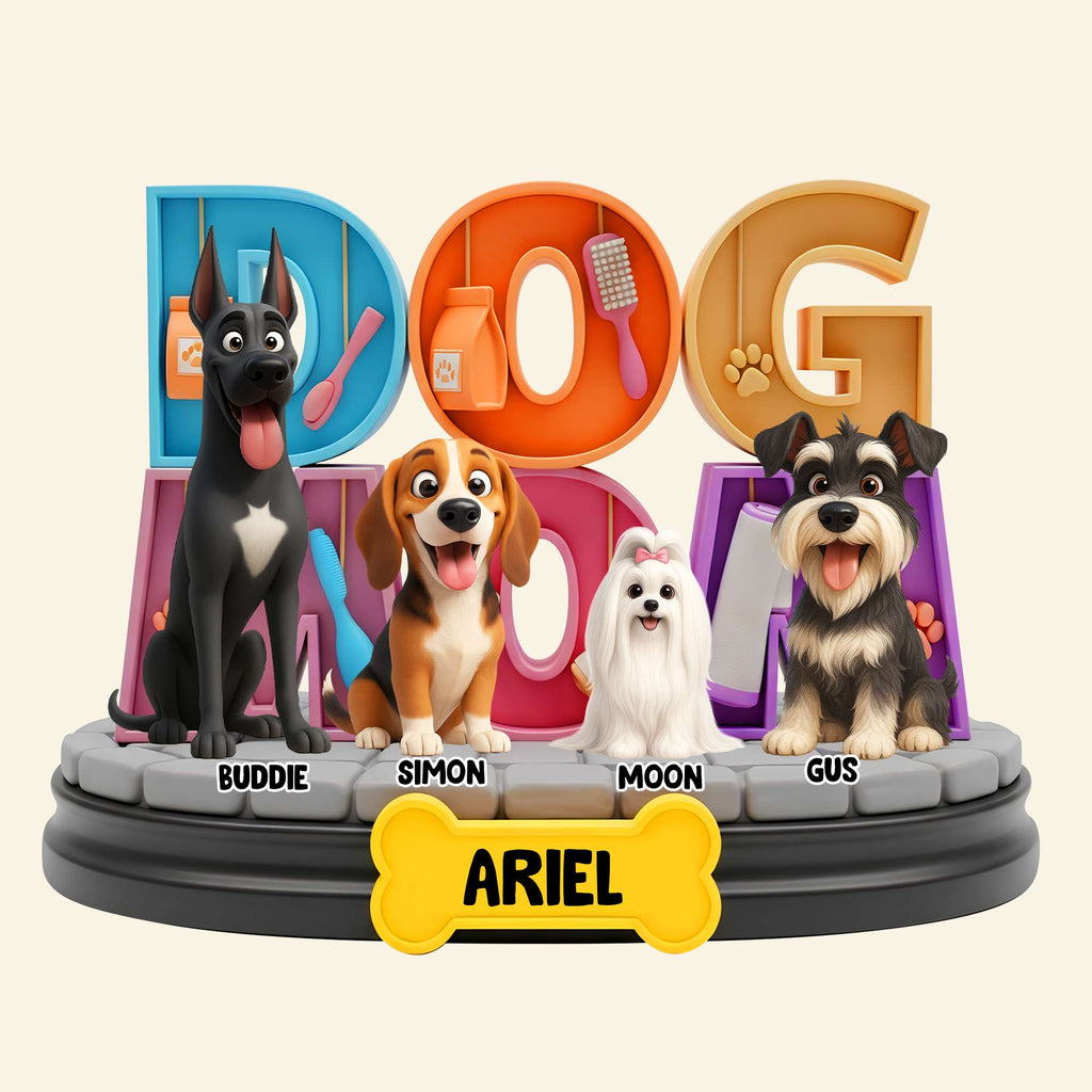 Adorable Dog Acrylic Plaque - Personalized Gifts For Dog Lovers 06TGLU260625