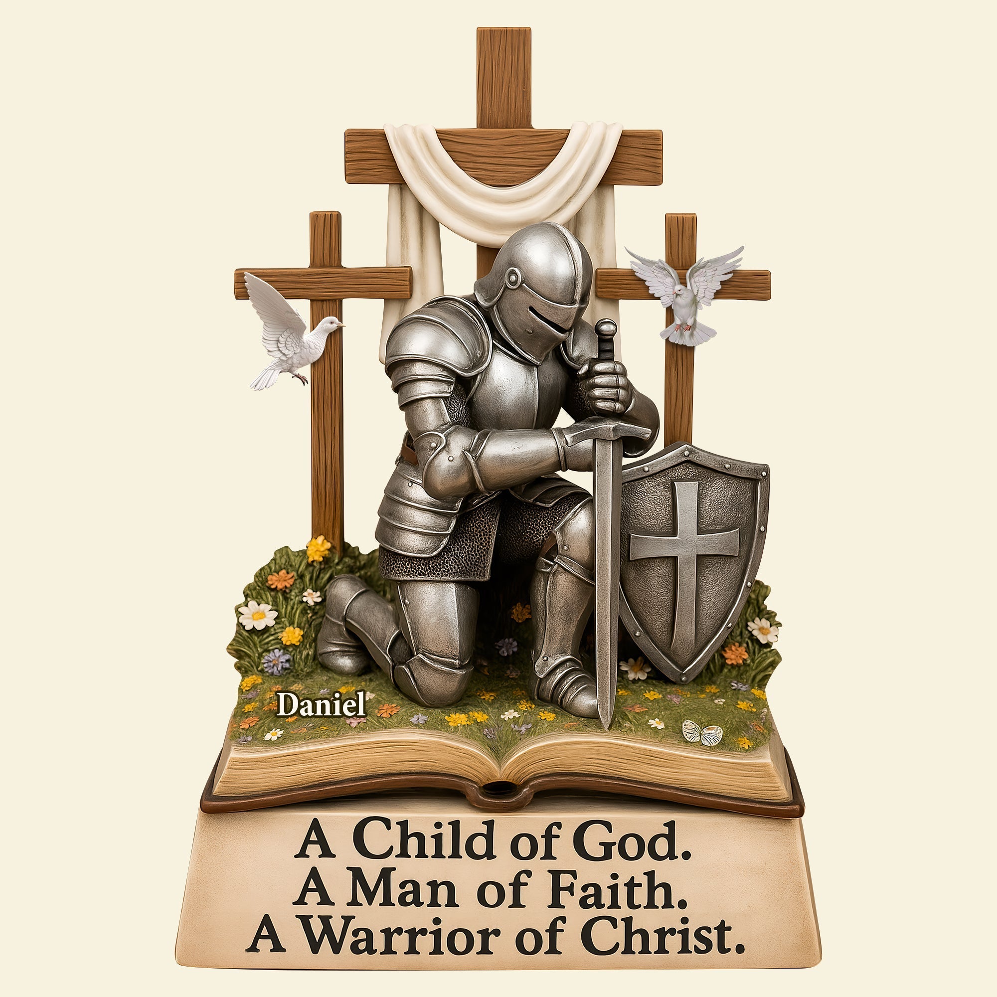 A Child Of God Acrylic Plaque - Personalized Gifts For Jesus Lover 02HULU130525